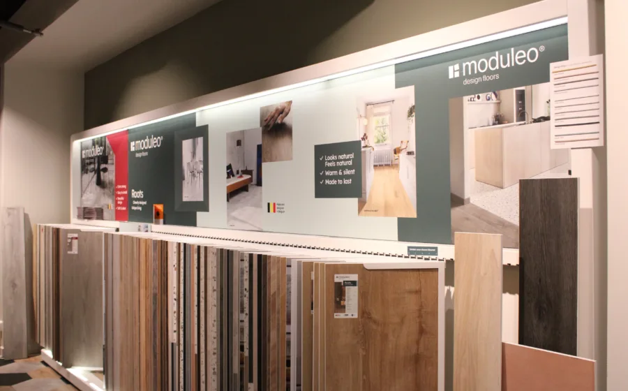 Showroomfoto Aanhuis.nl Alexandrium in Rotterdam - vloer