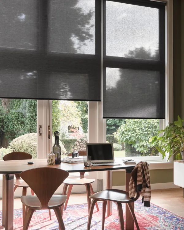 Luxaflex Zwart Rolgordijnen Openslaande deuren