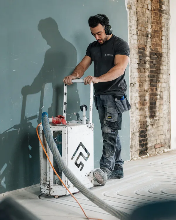 Easywarm vloerverwarming bij Aanhuis.nl