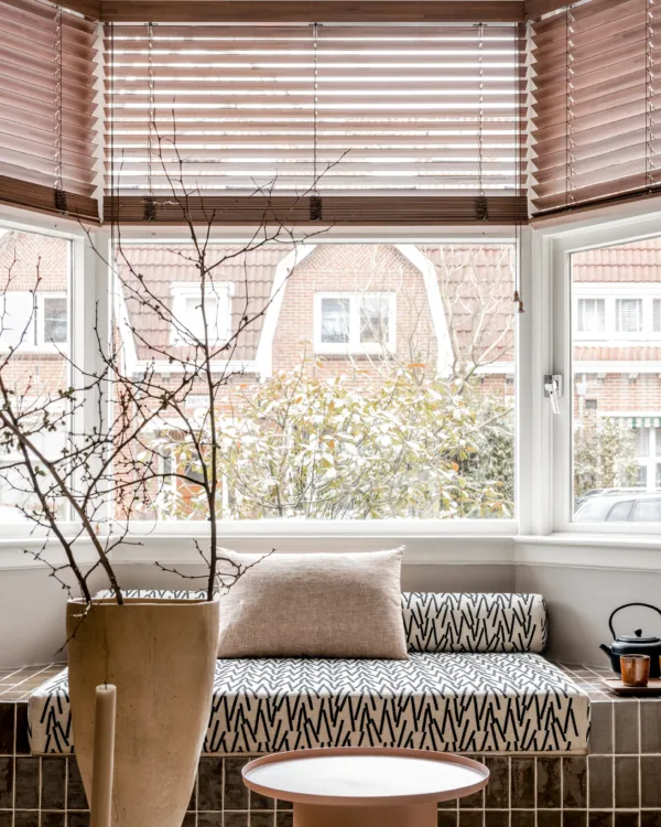 vtwonen seizoen 18 afl. 3 - Heemstede raamdecoratie