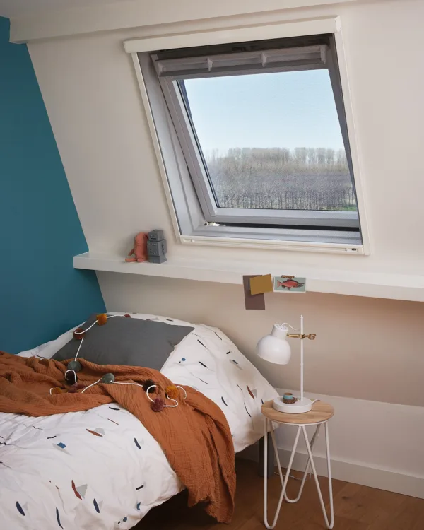 Hor op maat voor een dakraam van je slaapkamer