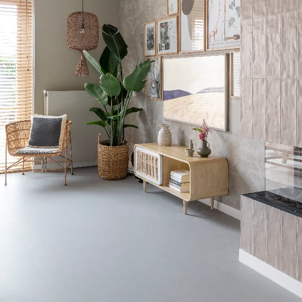 Marmoleum click betonlook