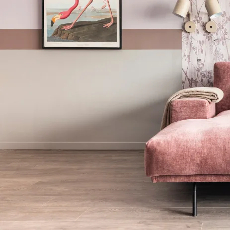 Laminaat met houtnerf in de woonkamer