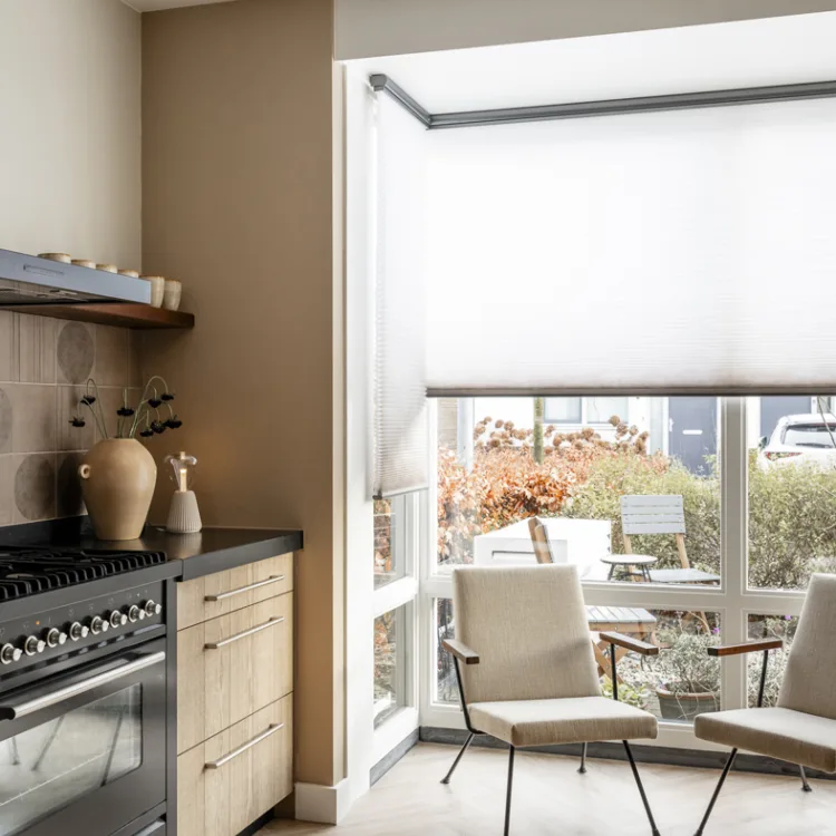 Basic naturel woonstijl in de keuken bij Aanhuis.nl