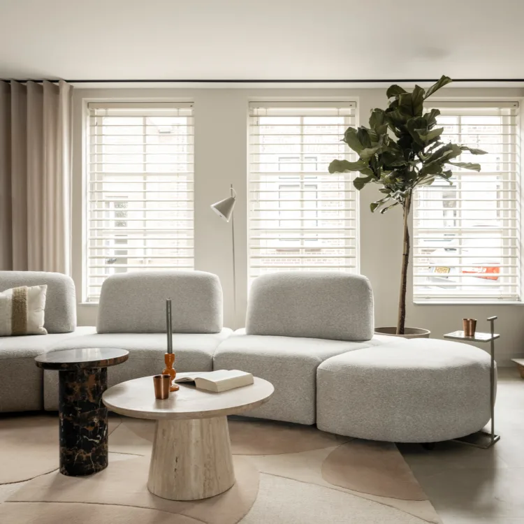 Raamdecoratie op maat bij Aanhuis.nl