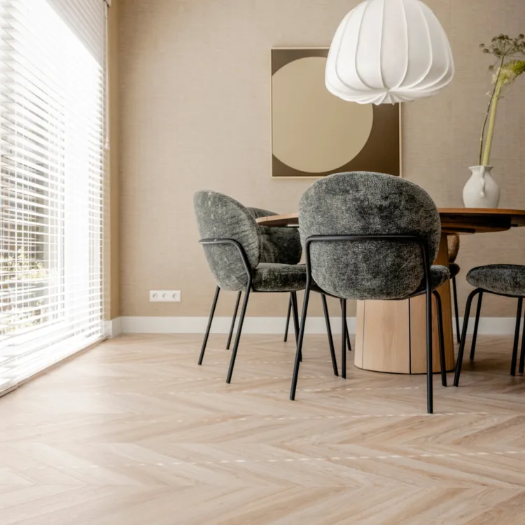 Hongaarse punt pvc vloer